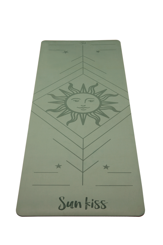 Soft green warrior mat