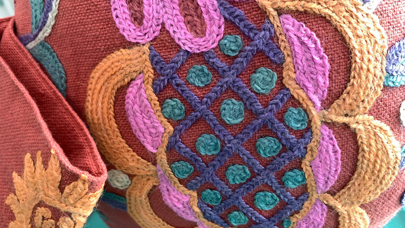 Karani Floral Bolster