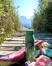 Botella Cobre Verde Agua