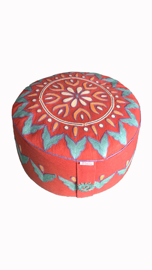 Asha big red zafu