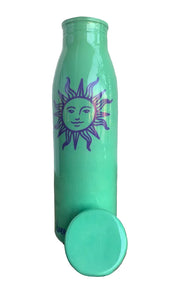 Botella Cobre Verde Agua