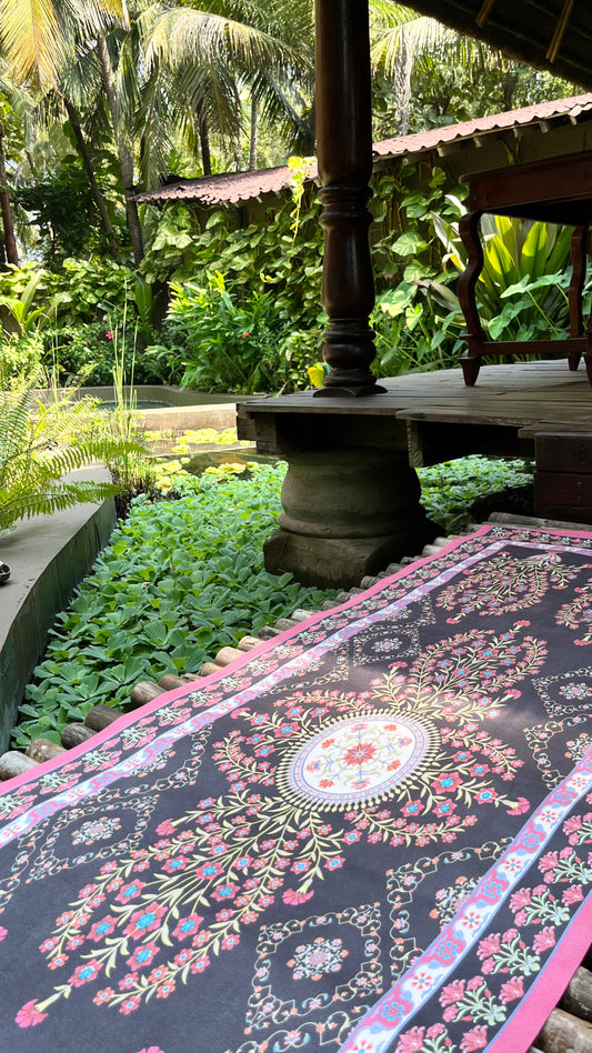 Travel Mat Jadoo negra