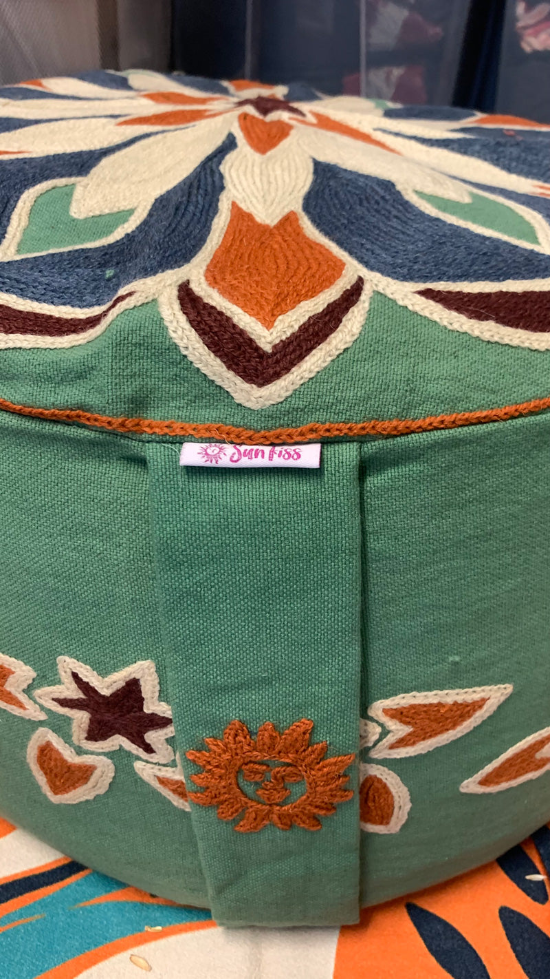 Tiki big green zafu